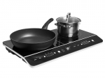 Lafe LAFKUC46380 hob Black Countertop 2 zone(s)