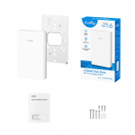 Cudy AX3000 Gigabit Wall-Plate Wi-Fi 6 Access 2976 Mbit/s White Power over Ethernet (PoE)