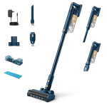 Philips 5000 series XC5043/01 stick vacuum/electric broom Battery Dry&wet Cyclonic Bagless 0.27 L Blue, Yellow
