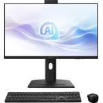 MSI Modern AM273QP AI 1UMG-221AT Intel Core Ultra 7 155H 68.6 cm (27") 2560 x 1440 pixels All-in-One PC 32 GB DDR5-SDRAM 1 TB SSD Windows 11 Pro Wi-Fi 6E (802.11ax) Black