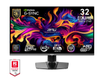 MSI MPG 322URX QD-OLED computer monitor 80 cm (31.5") 3840 x 2160 pixels 4K Ultra HD Black