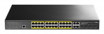 Cudy GS2028PS4 Managed L2 Gigabit Ethernet (10/100/1000) Power over Ethernet (PoE) 1U Black WLONONWCRAOT1