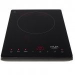 Adler AD 6513 hob Black Countertop 29 cm Zone induction hob 1 zone(s)