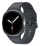 Samsung Galaxy Watch 8 3.3 cm (1.3") AMOLED 40 mm Digital 438 x 438 pixels Touchscreen 4G Graphite Wi-Fi GPS (satellite)