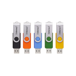 Intenso 5 x USB flash drive Office Line, 64 GB, USB-A, 3.2 Gen 1x1, assorted colors