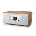 Muse M-695 DBTW, CD/FM/DAB+, pruun/valge - Muusikakeskus / M-695DBTW