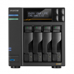 Asustor LOCKERSTOR 4 Gen3 NAS Desktop AMD Ryzen V3C14 16 GB DDR5 ADM Black