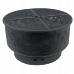 MASTER GRILL GARDEN FIRE PIT WITH SPARK PROTECTION 59cm