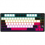 LORGAR KBP7075W, Wireless 75% Mechanical Gaming Keyboard Pro, Black/red, EN layout