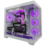 LORGAR ADVANCED A201 - AMD 7500F 6C/12T, 240 AIO, NVIDIA RTX 5060Ti 16GB, 32GB@6400mhz, 1TB SSD NVME, 750W PSU, White, 3Y