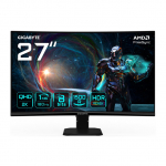 GIGABYTE GS27QCA 27" QHD Curved Gaming Monitor - 2560 x 1440, 180Hz, 1ms, 250 cd/m&sup2;, FreeSync, HDR Ready, HDMI 2.0, Displayport 1.4