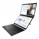 ASUS Zenbook Duo UX8406CA-QL121W Ultra 7 255H 2x14.0" OLED FHD Touch 60Hz 400 nits 32GB LPDDR5X 1TB SSD Glossy Intel Arc Graphics WLAN+BT 1080p camera 75Wh Win11 Inkwell Grey