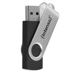Intenso USB flash drive Office Line, 256 GB, USB-A, 3.2 Gen 1x1, black-silver
