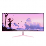 Arozzi Nova 34&Prime; Curved computer monitor 86.4 cm (34") 3440 x 1440 pixels 4K Ultra HD LED Pink