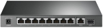 TP-Link TL-SG1210P network switch Unmanaged Gigabit Ethernet (10/100/1000) Power over Ethernet (PoE) Grey