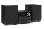Sharp XL-B517D(BK) Hi-Fi Micro System, CD/FM/USB/Bluetooth v5.0, Aux-in, 45W, Black Sharp | Hi-Fi Micro System | XL-B517D(BK) | USB port | AUX in | Bluetooth | CD player | Black | FM radio | Wireless connection