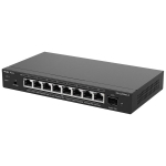 Ruijie Networks RG-ES209MG-P network switch Managed L2 2.5G Ethernet (100/1000/2500) Power over Ethernet (PoE) Black
