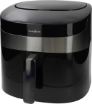 Nedis KAAF180BKW fryer Single 7.2 L Stand-alone 1800 W Hot air fryer Black