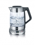 Severin WK 3479 electric kettle 1.7 L 3000 W Black, Stainless steel