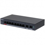 Dahua Technology DH-CS4010-8GT-110 network switch Managed L2 Gigabit Ethernet (10/100/1000) Power over Ethernet (PoE) Black WLONONWCRDCYZ