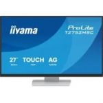 iiyama ProLite T2752MSC-W1AG computer monitor 68.6 cm (27") 1920 x 1080 pixels Full HD LCD Touchscreen White