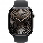 Apple Watch Series 10 - GPS + Cellular - 42mm - Kiltkivi - Titaan - Hea