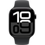 Apple Watch Series 10 - GPS + Cellular - 46mm - Teemantmust - Alumiinium - V&auml;ga hea