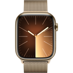 Apple Watch Series 9 - GPS + Cellular - 45mm - Kuld - Roostevaba teras - Hea