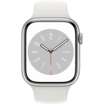 Apple Watch Series 8 - GPS + Cellular - 45mm - H&otilde;be - Roostevaba teras - Hea