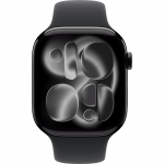 Apple Watch Series 11 GPS + Cellular 46mm Teemantmust Alumiinium