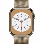 Apple Watch Series 8 - GPS + Cellular - 45mm - Kuld - Roostevaba teras - Hea