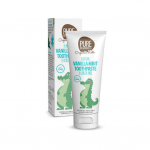 Pure Beginnings orgaaniline hambapasta ks&uuml;litooli ja kaltsiumiga vanilje-piparm&uuml;ndi maitsega 3+ eluaastat, 75 ml
