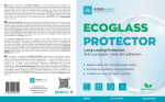 Nanokaitse klaasile EcoGlass Protector, 500ml (Komplekti suurus: &Uuml;ksik toode)