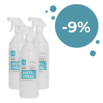 Pindade desinfitseerimisvahend Anti-Viral, 1 L (Komplekti suurus: 3 tk komplektis)