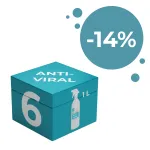 Pindade desinfitseerimisvahend Anti-Viral, 1 L (Komplekti suurus: 6 tk komplektis)