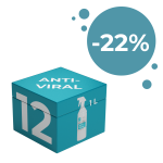 Pindade desinfitseerimisvahend Anti-Viral, 1 L (Komplekti suurus: 12 tk komplektis / 1 kast)