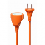 Cablexpert | Power extension cord, 20 m | PC-186XOD-O-20M | Cord | Orange