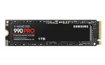 SSD | SAMSUNG | 990 PRO | 1TB | M.2 | PCIE | NVMe | MLC | Kirjutamiskiirus 6900 MBait/s | Lugemiskiirus 7450 MBait/s | 2,3mm | TBW 600 TB | MTBF 1500000 tundi | MZ-V9P1T0BW