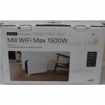 SALE OUT. Mill Portable Heater | CO1500MAXWIFI3 | Convection Heater | 1500 W | Suitable for rooms up to 14-18 m&sup2; | White | DEMO | IPX4