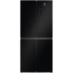 K&uuml;lmik Electrolux, Side-by-side, 180 cm, 269/153 l, 38 dB, puutetundlik, NoFrost, must