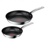 TEFAL INTUITION pan set, aluminum, suitable for induction cooker, &oslash; 20 cm, &oslash; 26 cm | TEFAL