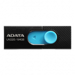 ADATA | USB Flash Drive | UV220 | 64 GB | USB 2.0 | Black/Blue