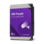 K&otilde;vaketas | WESTERN DIGITAL | Lilla | 6TB | SATA | 256 MB | 5400 rpm | 3,5" | WD64PURZ