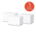 Traadita ruuter | MERCUSYS | Traadita ruuter | 3-pack | 3000 Mbit/s | Mesh | 3x10/100/1000M | HALOH80X(3-PACK)