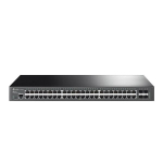 Switch | TP-LINK | Omada | TL-SG3452X | Type L2+ | Rack | 48x10Base-T / 100Base-TX / 1000Base-T | 4xSFP+ | 1xConsole | 1 | TL-SG3452X