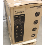 SALE OUT. Midea MDRC207FEE01 Freezer, E, Chest, Free standing, Height 85 cm, Freezer net 142 L, White | Midea Freezer | MDRC207FEE01 | Energy efficiency class E | Chest | Free standing | Height 85 cm | Total net capacity 142 L | White | DENT ON FRONT ...