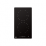 Beko HDI32400TO Hob, Induction, Width 28.8cm, 2 cooking zones, Touch control, Black | BEKO