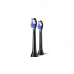 Philips Replacement brush heads | HX6052/88 Sonicare Sensitive | Heads | For adults | Number of brush heads included 2 | Black