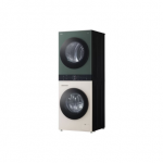 LG Washing machine with dryer | WT1210EGF | Energy efficiency class A/C | Front loading | Washing capacity 12 kg | 1400 RPM | Depth 66 cm | Width 60 cm | LED | Drying system | Drying capacity 10 kg | Steam function | Beige/Green