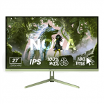 Arozzi Nova | 27 " | IPS | QHD | 16:9 | 260 Hz | 1 ms | 2560 x 1440 pixels | 350 cd/m&sup2; | HDMI ports quantity 2 | Forest Green
